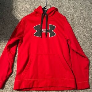 Under Armour Men's Red Hoodie